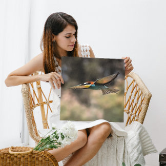 Bee Eater En Un Arte Realista De Vuelo