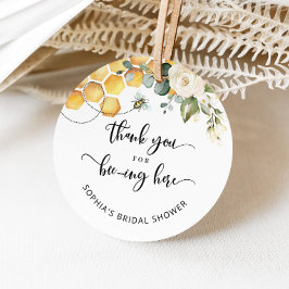 Bee gracias por estar aquí las etiquetas de los fa