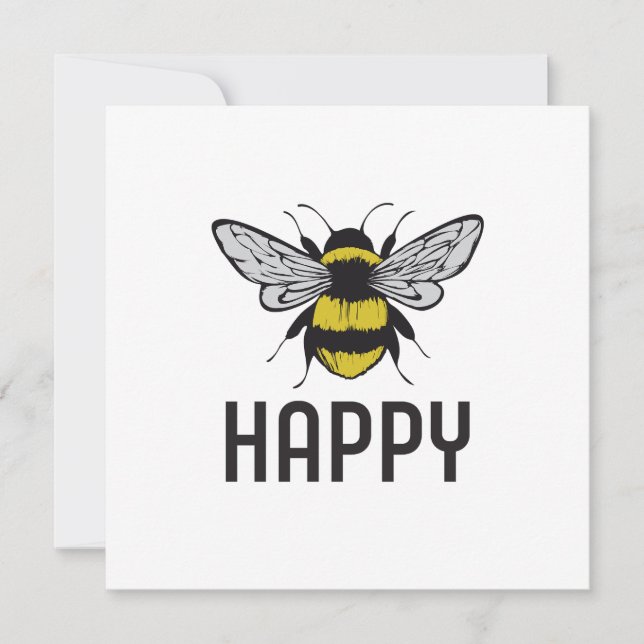Bee Happy (Anverso)