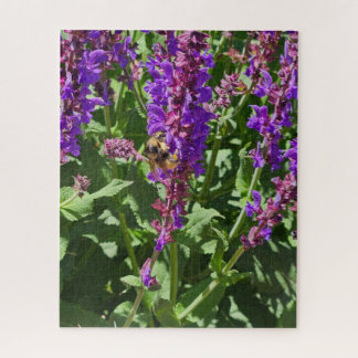 Bee on Flowers 252 Piece Puzzle