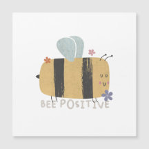 Bee Positivo - Nota De Pun Cute