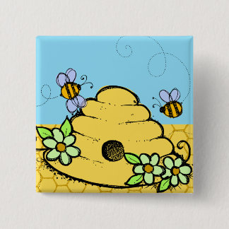 Beehive y el botón de abejas