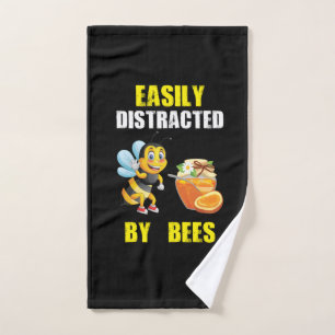 Beekeeper Art Distrae Fácilmente Por Las Abejas