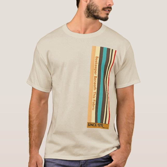 Beekeeper bajo esta tela - Camiseta divertida (Anverso)