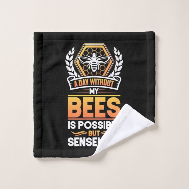 Beekeeper Gift |Un Día Sin Mis Abejas No Tiene Sen (Toallita)