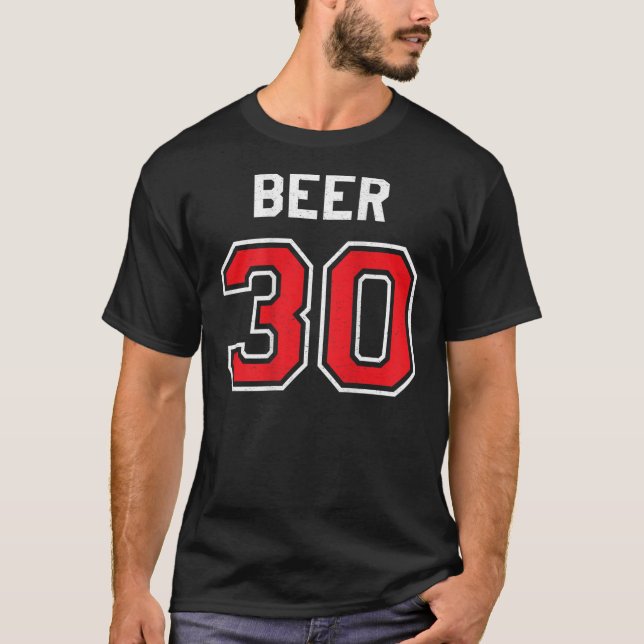 Beer 30 Atlete Uniforme Jersey Grap Grap de regalo (Anverso)