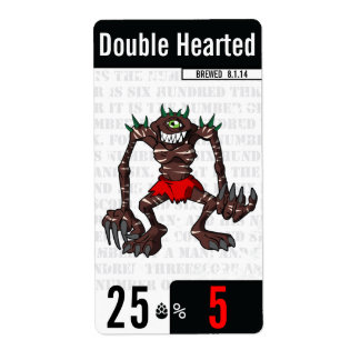 beer-beast.com - Etiqueta de cerveza - Negro