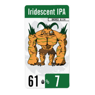 beer-beast.com - Etiqueta de cerveza - Verde