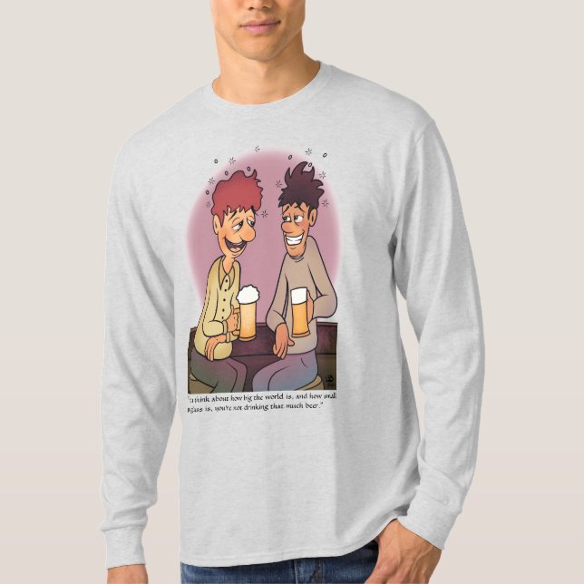 Beer Buddies Ash Camiseta De Larga Manga (Anverso)