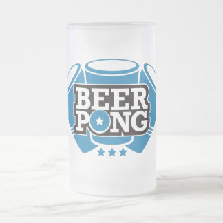 Beer Pong 3 tazas - Azul
