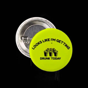 Beer Pong Life   botón Borracho Hoy
