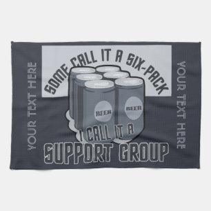 Beer Six Pack Toalla de mano personalizado