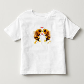 "BEES IN LOVE"-Toddler Bellas camisetas de Jersey