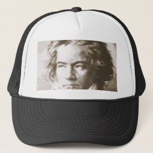 Beethoven En Sombrero De Camión Sepia