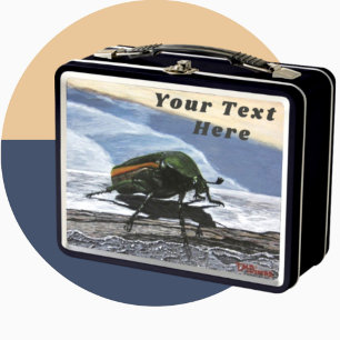 Beetle Bug Lunch Box - Personalización opcional