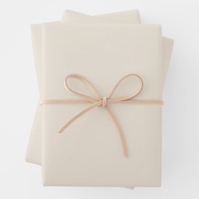 Beige de Oatharina de moda - Hojas de papel envuel (In situ)