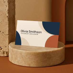 Beige geométrico abstracto moderno, marina, diseño