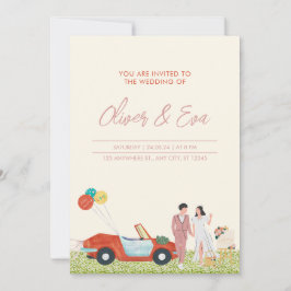 Beige Modern La Invitación A La Boda