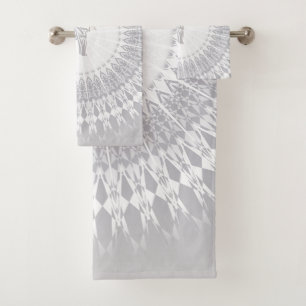 Beige Taupe Elephant Mandala