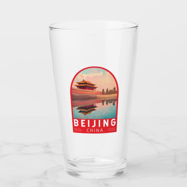 Beijing China Travel Art Emblem (Anverso)