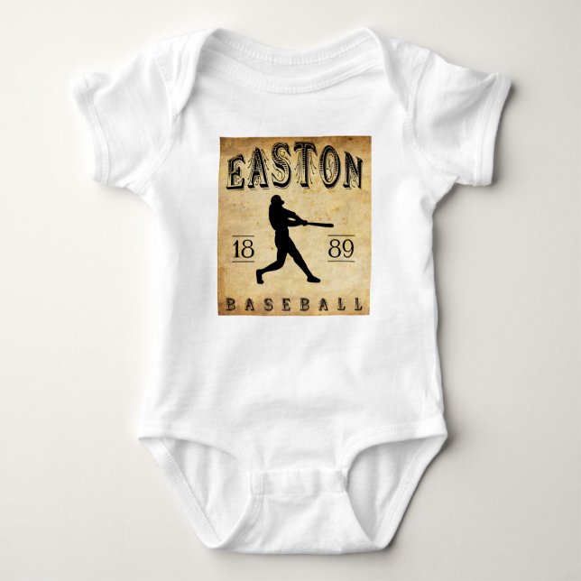 Béisbol 1889 de Easton New Jersey (Anverso)