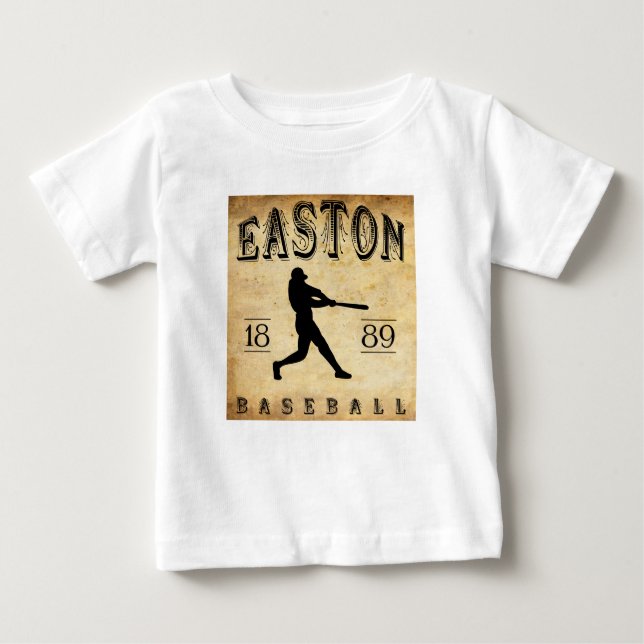 Béisbol 1889 de Easton New Jersey (Anverso)