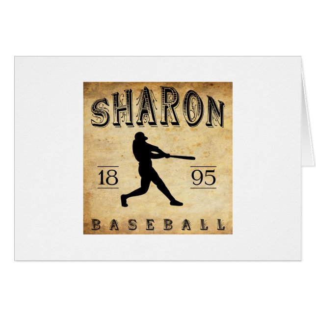 Béisbol 1895 de Sharon Pennsylvania (Anverso (Horizontal))