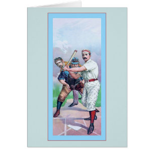 Béisbol 1895 del vintage