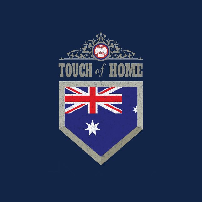 BÉISBOL AUSTRALIA ANCESTRY CASA Camiseta (Subido por el creador)