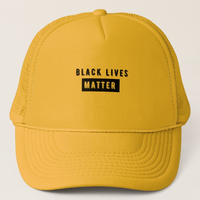 Béisbol Black Lives Matter, gorras (Anverso)