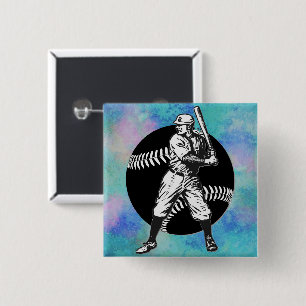 Béisbol: botón Vintage