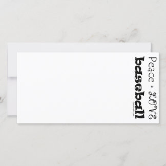 Béisbol de amor por la paz