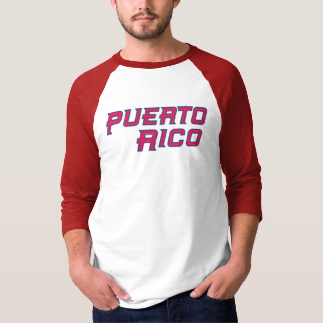 Béisbol de camisetas de Puerto Rico (Anverso)