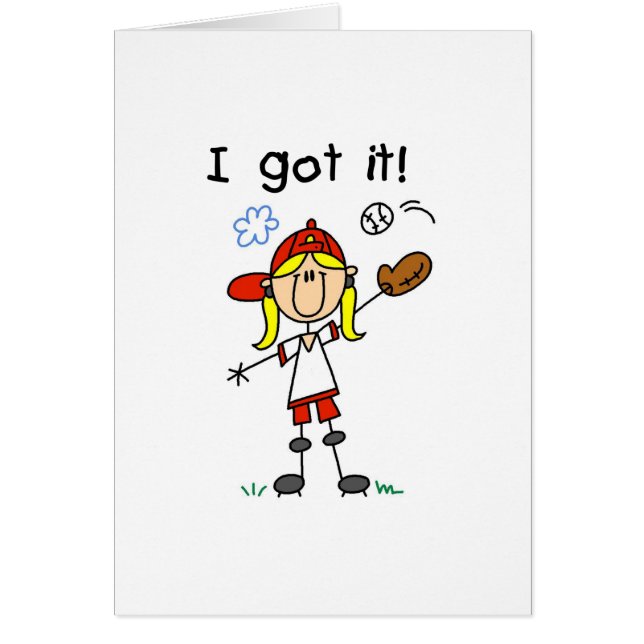 Béisbol de los chicas lo conseguí (Frente)