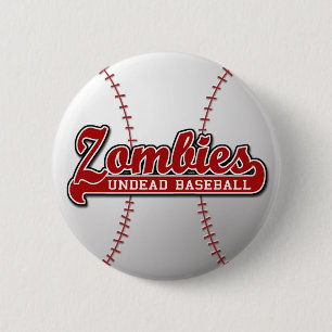 Béisbol de los Undead de los ZOMBIS - botón