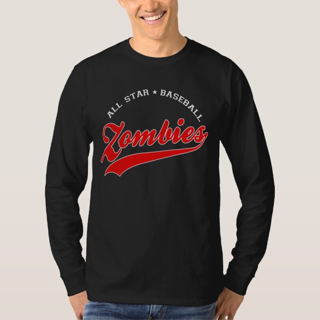 Béisbol de los ZOMBIS - camiseta (Anverso)