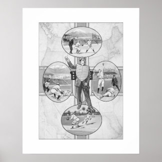 Béisbol del Sudoeste del Norte, arte impreso