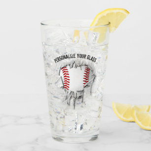 Béisbol desgarrado (personalizado)