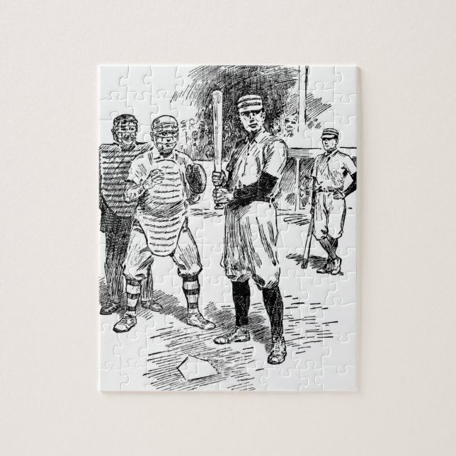 Béisbol: El rompecabezas de los jugadores (Vertical)