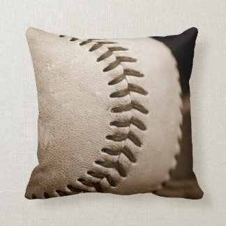 Béisbol en Cojín decorativo de la sepia