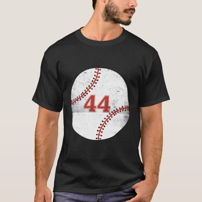 Béisbol Fan Jersey Número 44 (Anverso)
