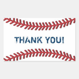 Béisbol Gracias Pegatinas