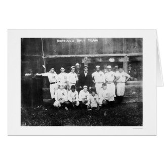 Béisbol Honolulu Hawaii 1910