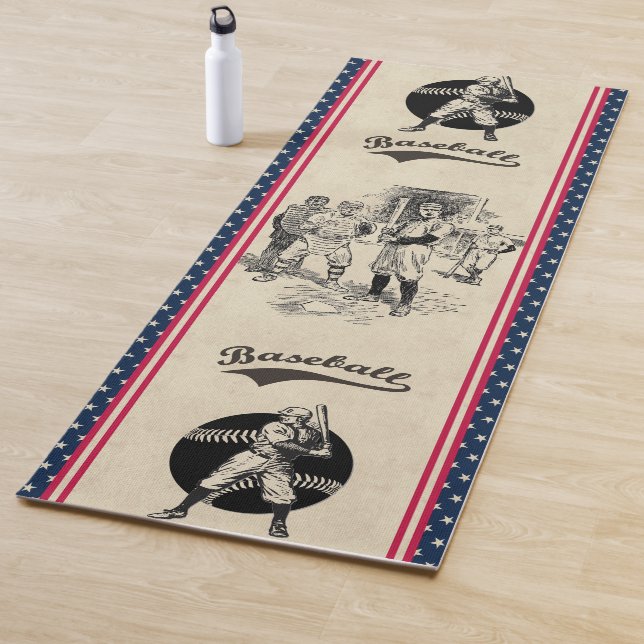 Béisbol: Jugadores de Yoga Mat (In situ)