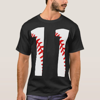 Béisbol número 11 11 Jersey Favorito Pl