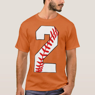 Béisbol número 2 2 Juego Favorito de Jersey de Béi