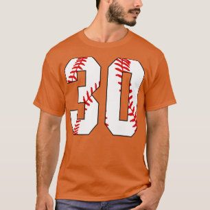 Béisbol número 30 30 Jersey Favorito Pl