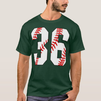 Béisbol número 36 36 Jersey Favorito Pl