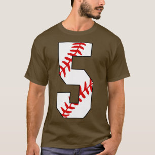 Béisbol número 5 5 Juego Favorito de Jersey de Béi