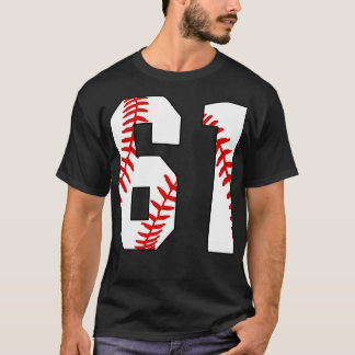 Béisbol número 61 61 Jersey Favorito Pl